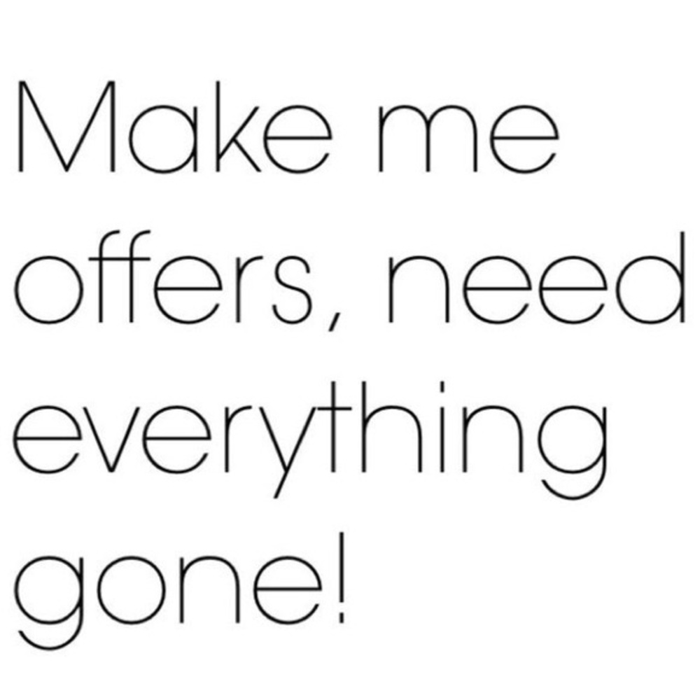 Make me an offer 🤑